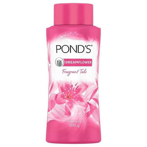 Ponds Dreamflower Fragrant Talcum Powder (Pink Lily) 200 gm